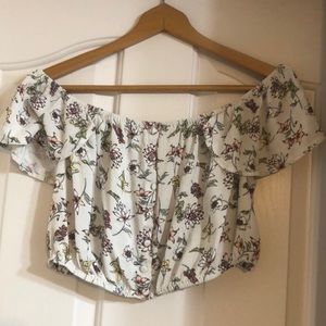 Floral Crop Top Women’s Medium